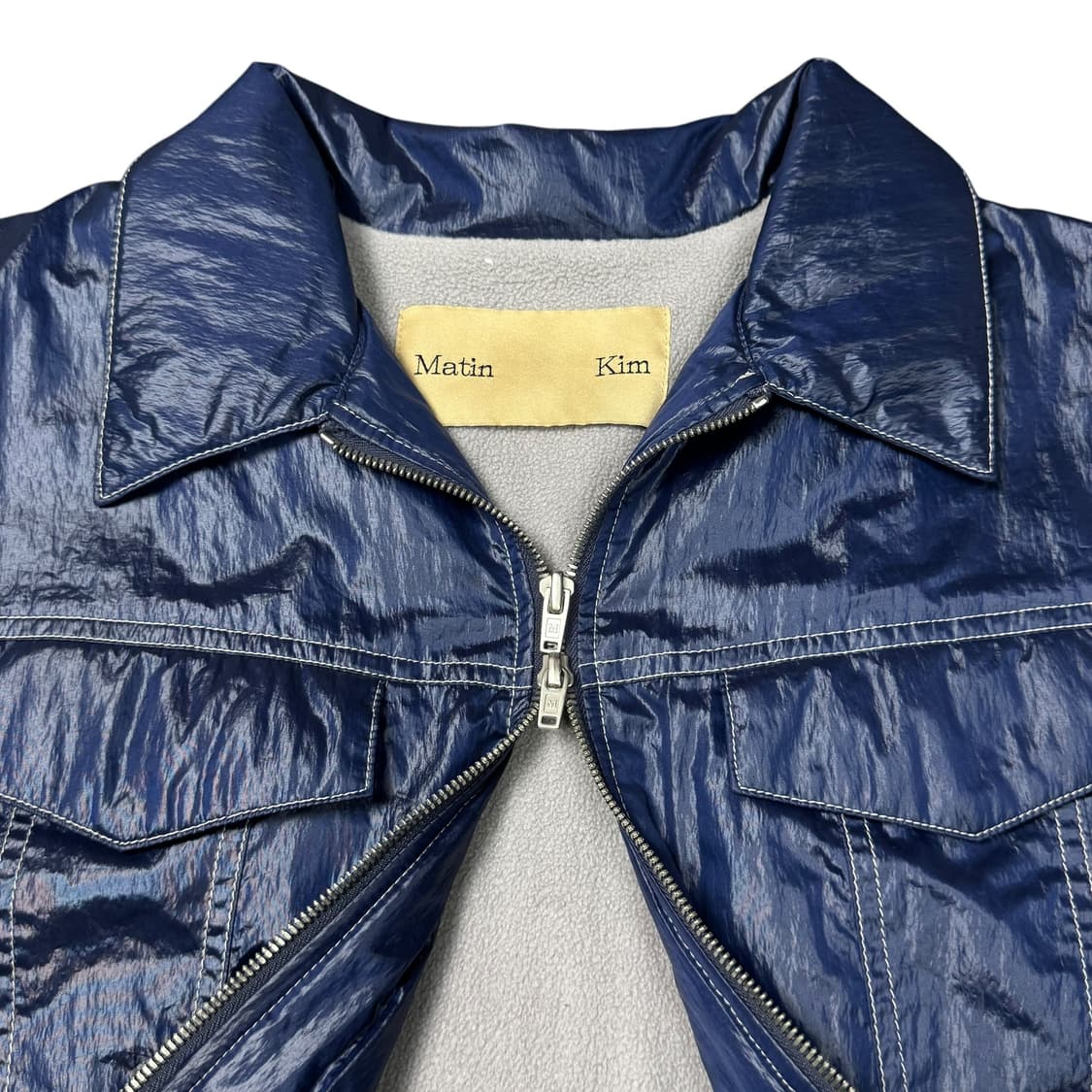 (OS) Matin Kim 마뗑킴 스티치 디테일드 트러커 자켓 상품이미지6