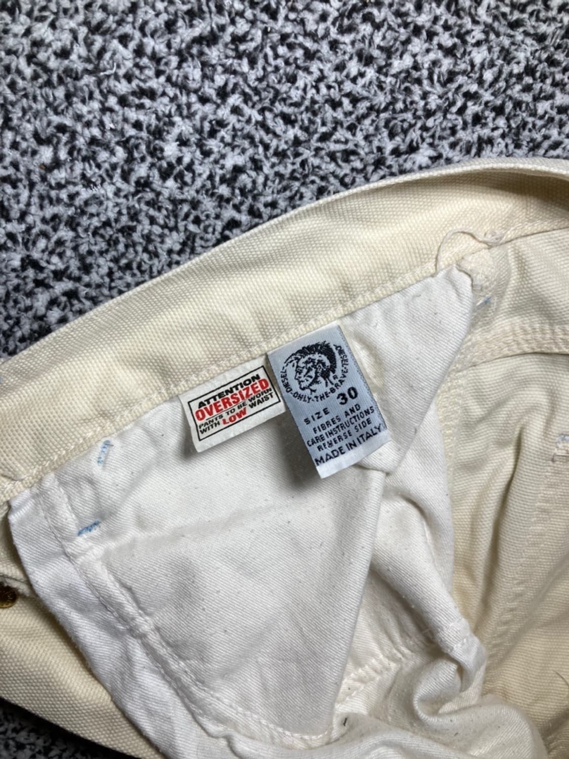 Diesel Cotton Trousers, 30-31 상품이미지7