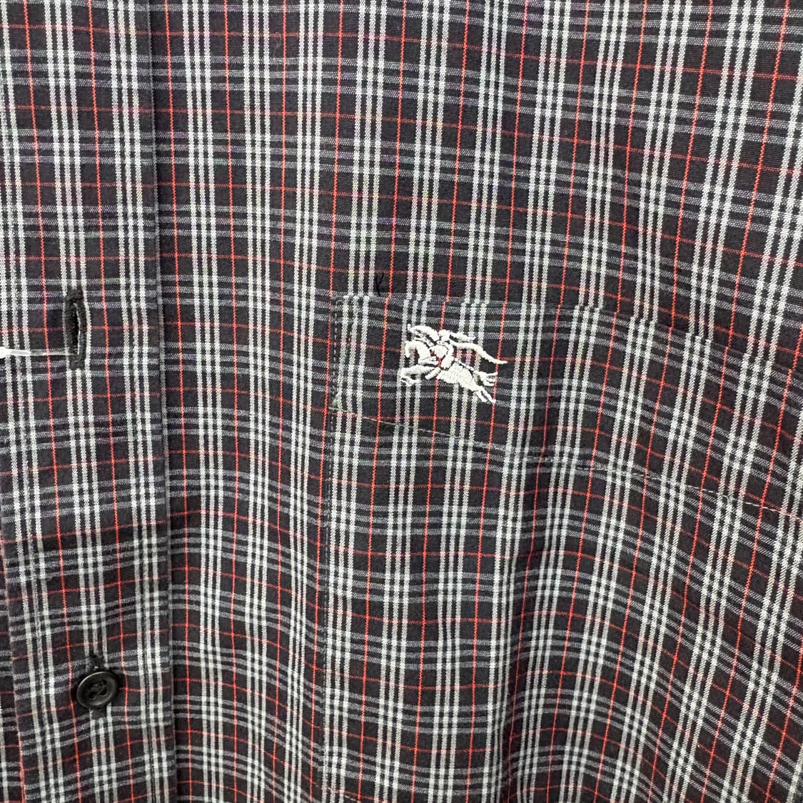 버버리 체크 긴팔 셔츠 남L 상품이미지3