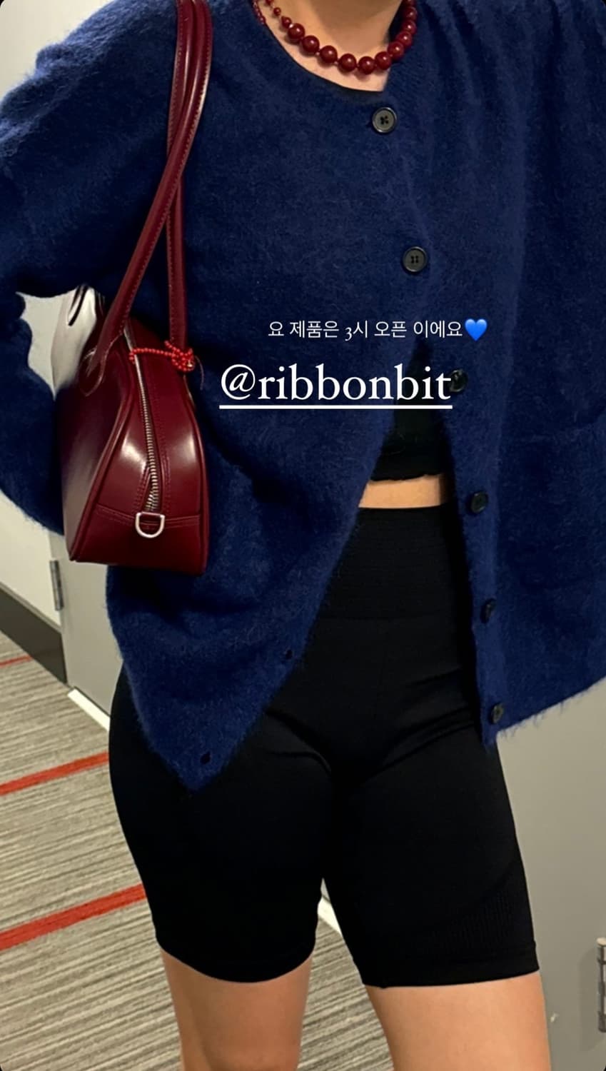 리본빛 Riverside Cardigan Blue 상품이미지3