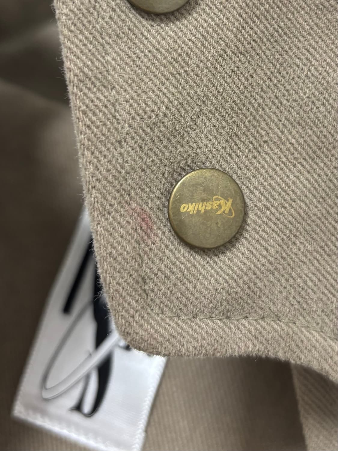 카시코 니트 패널 후드 자켓 상품이미지2