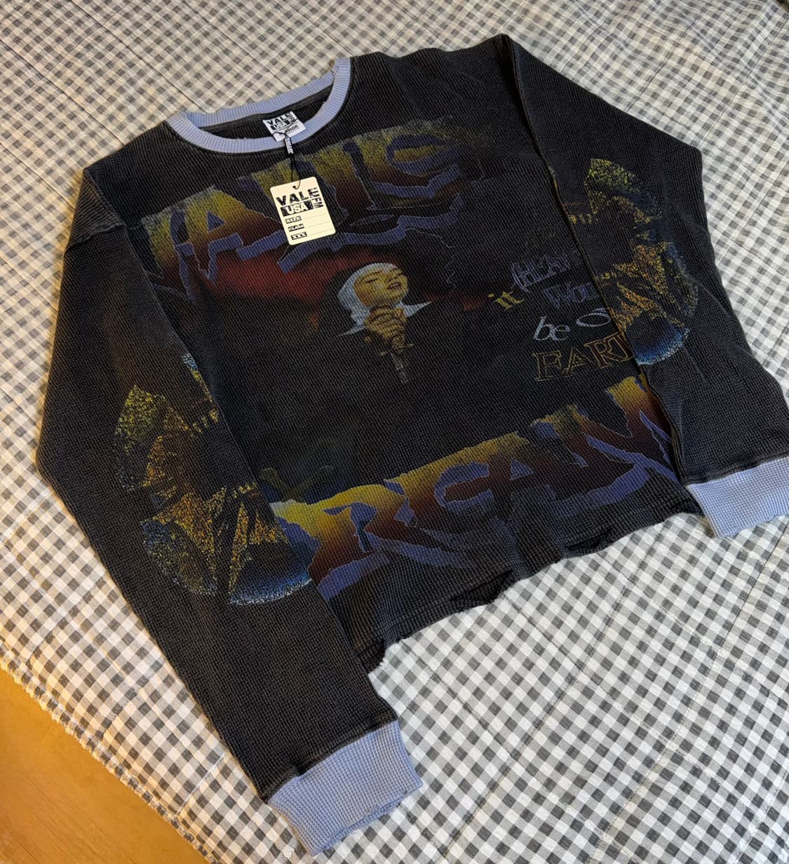 Vale WRATH OF FAITH THERMAL 빈티지 니트 긴팔티 상품이미지1