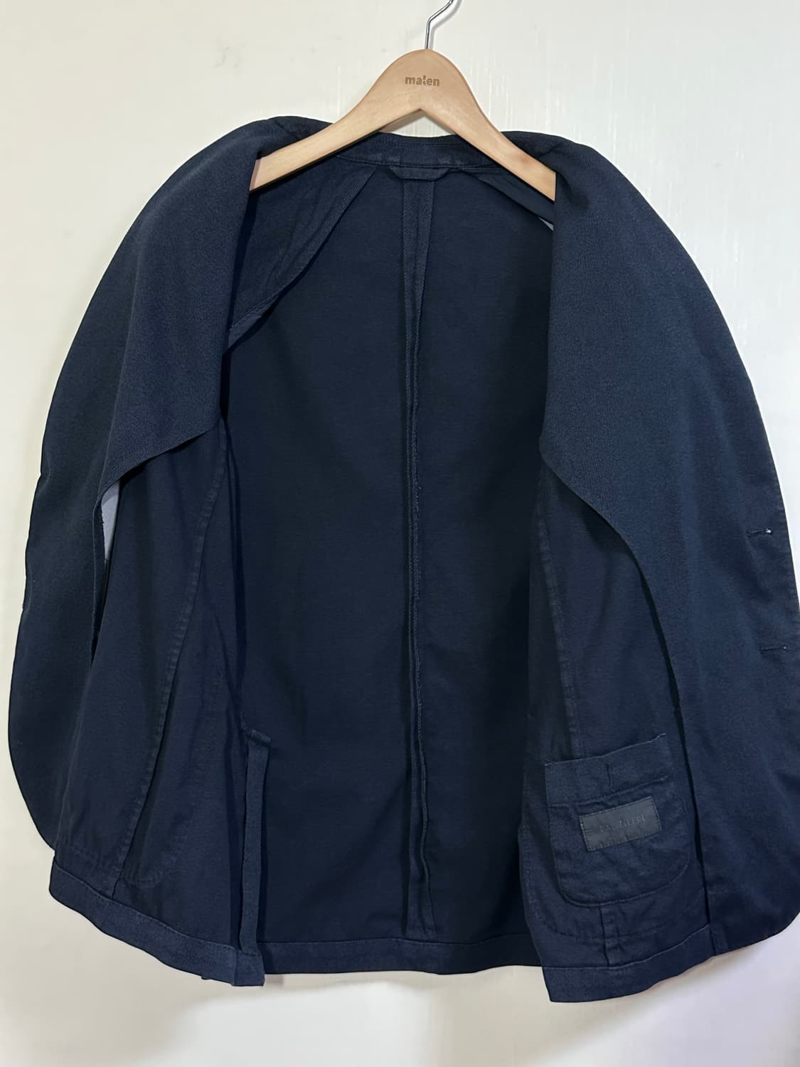 빨질레리 춘추 코튼 블레이저 자켓 105/네이비 상품이미지6