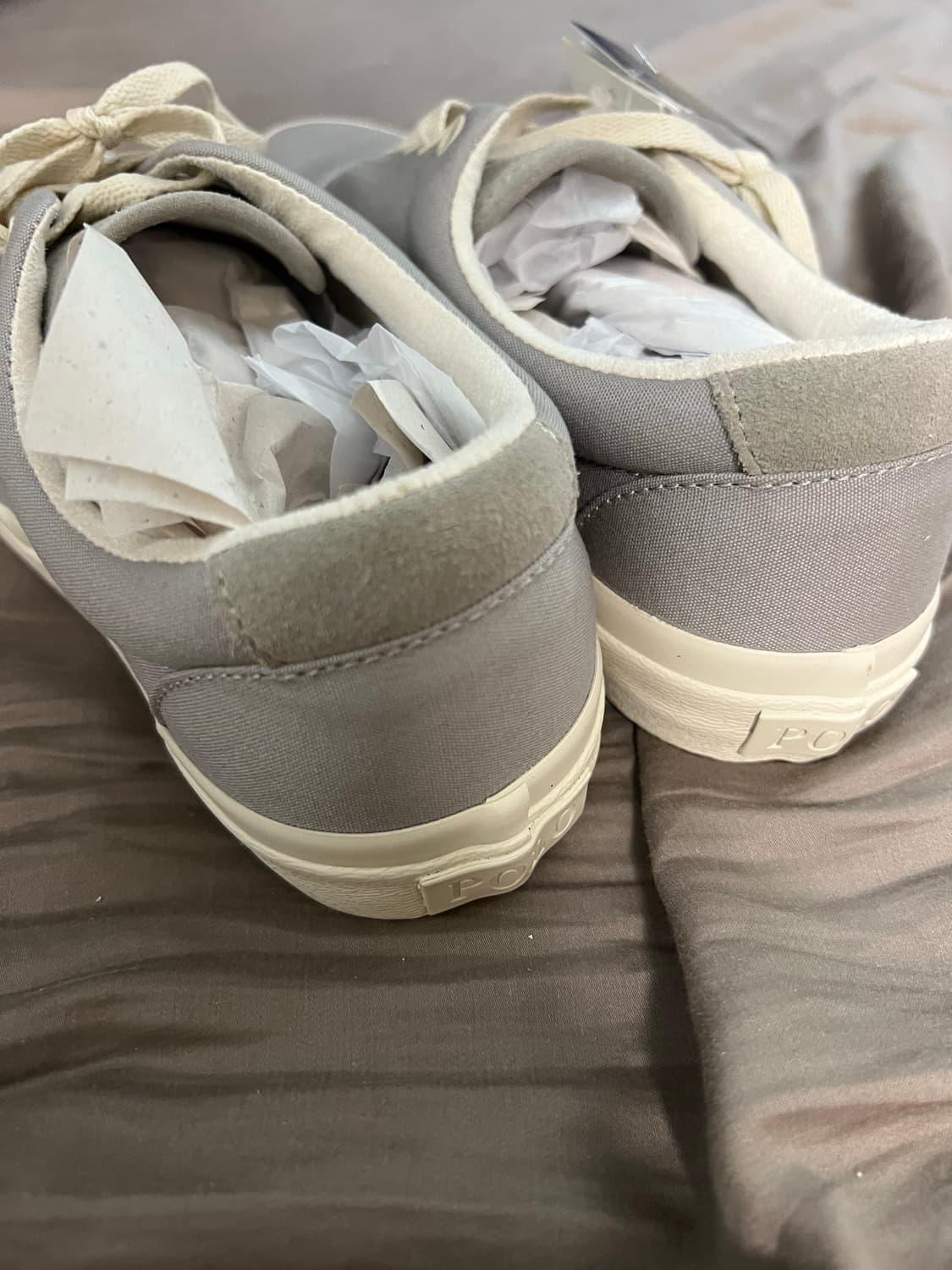 폴로 랄프로렌 키튼 스니커즈 그레이 270 새제품 상품이미지9