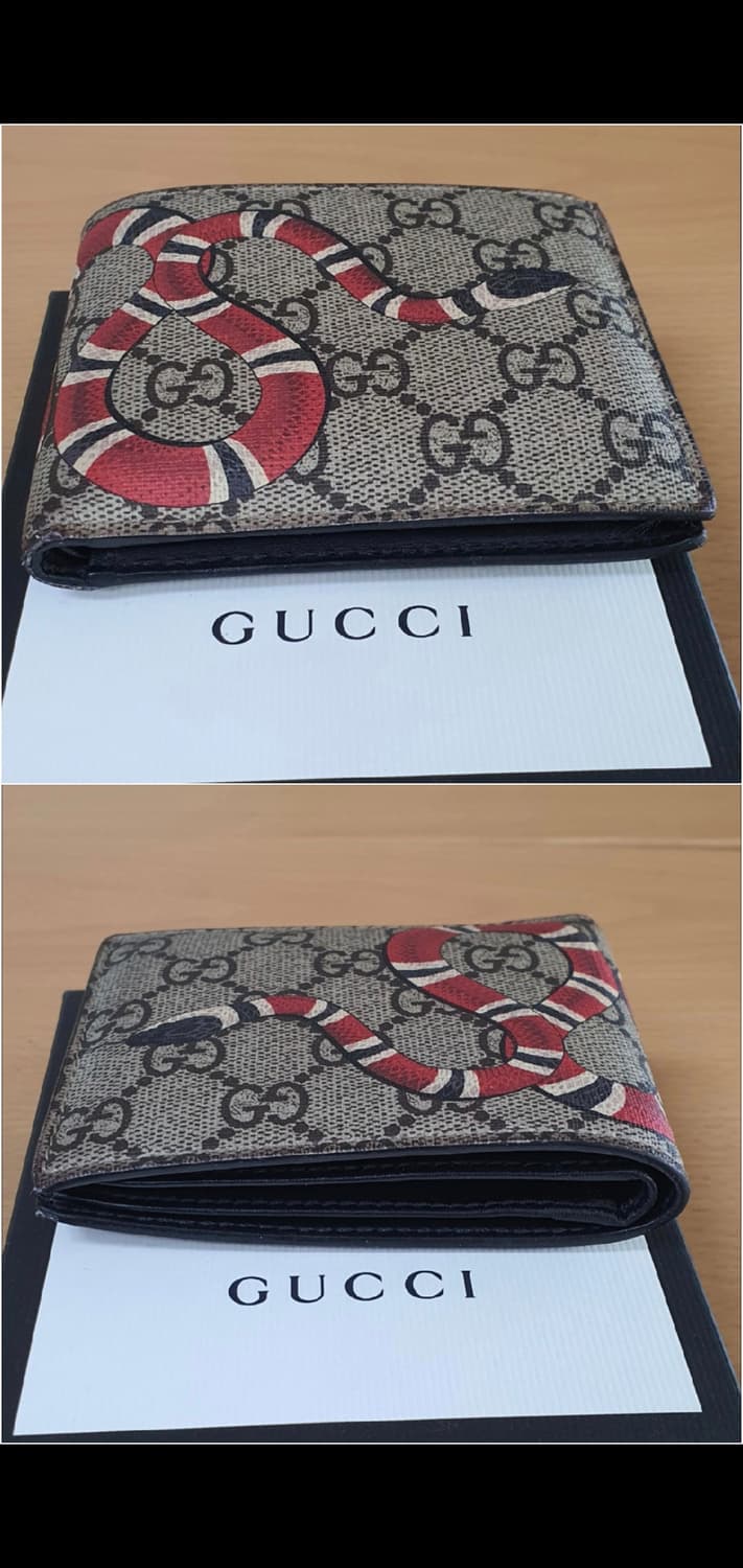 구찌 스네이크 반지갑/지갑 정품A급(감정O) 상품이미지7