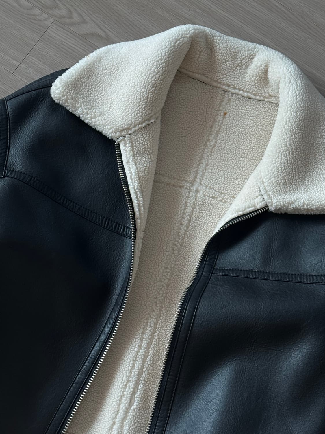 세라비 크롭 무스탕 상품이미지2