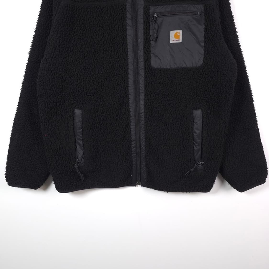 칼하트 WIP 프렌티스 라이너 블랙 플리스 자켓 상품이미지4