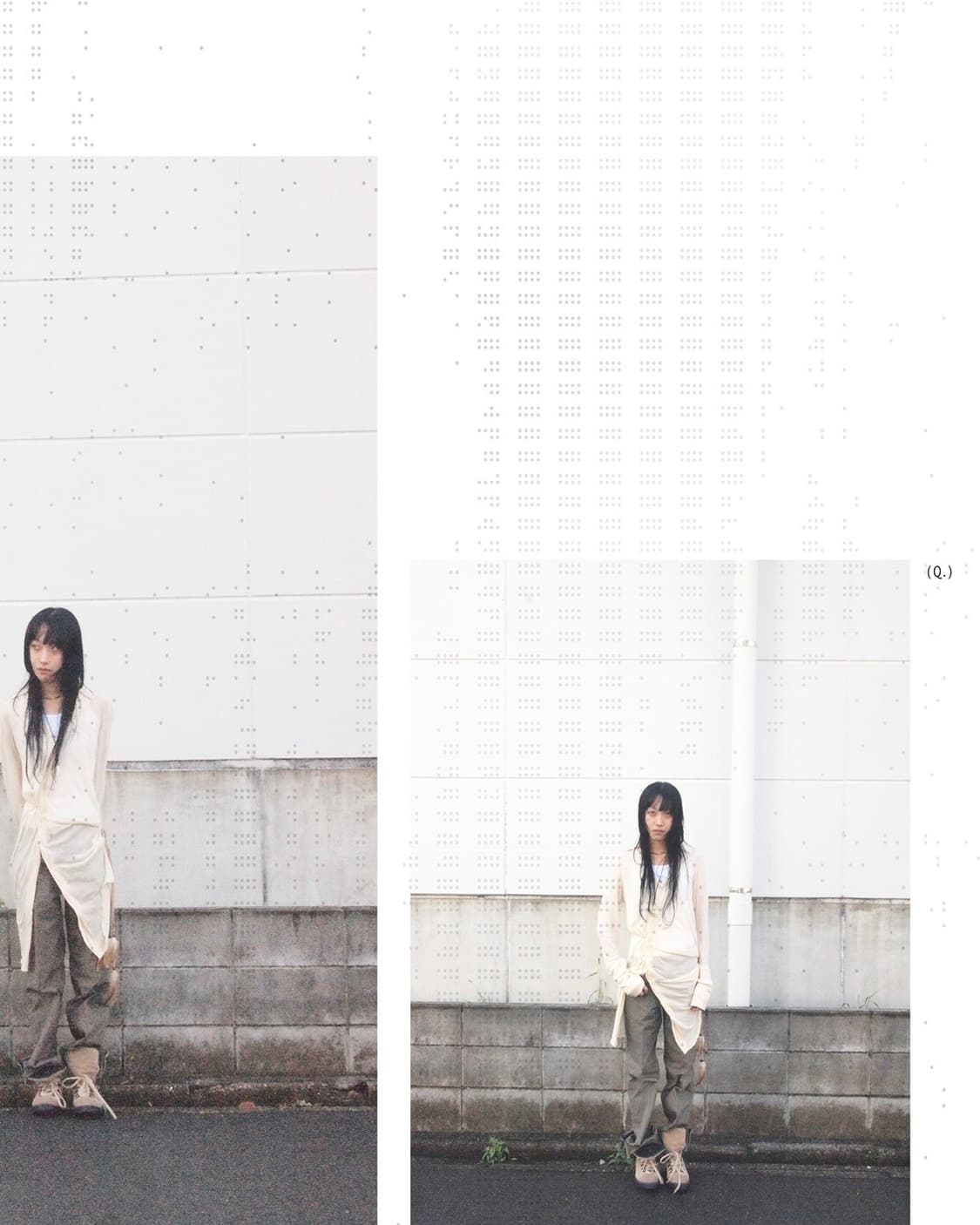 요지야마모토 Y’s 레드라벨 드레이프 롱 셔츠 가디건 상품이미지1