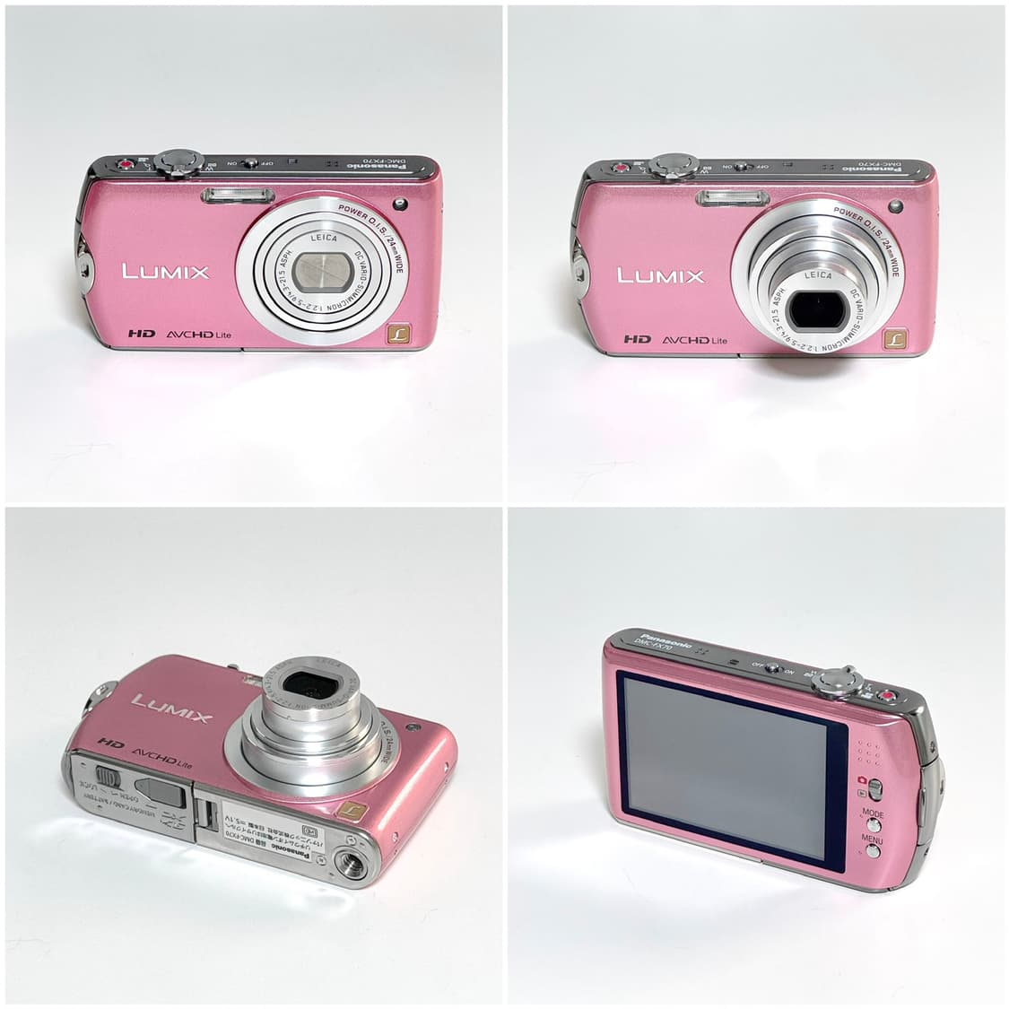 파나소닉 루믹스 FX70 베이비핑크 빈티지디카 상품이미지4