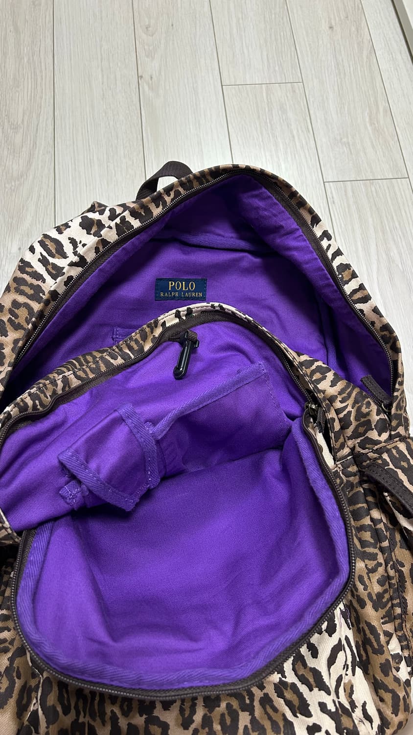 폴로 랄프로렌 레오파드 백팩 상품이미지3
