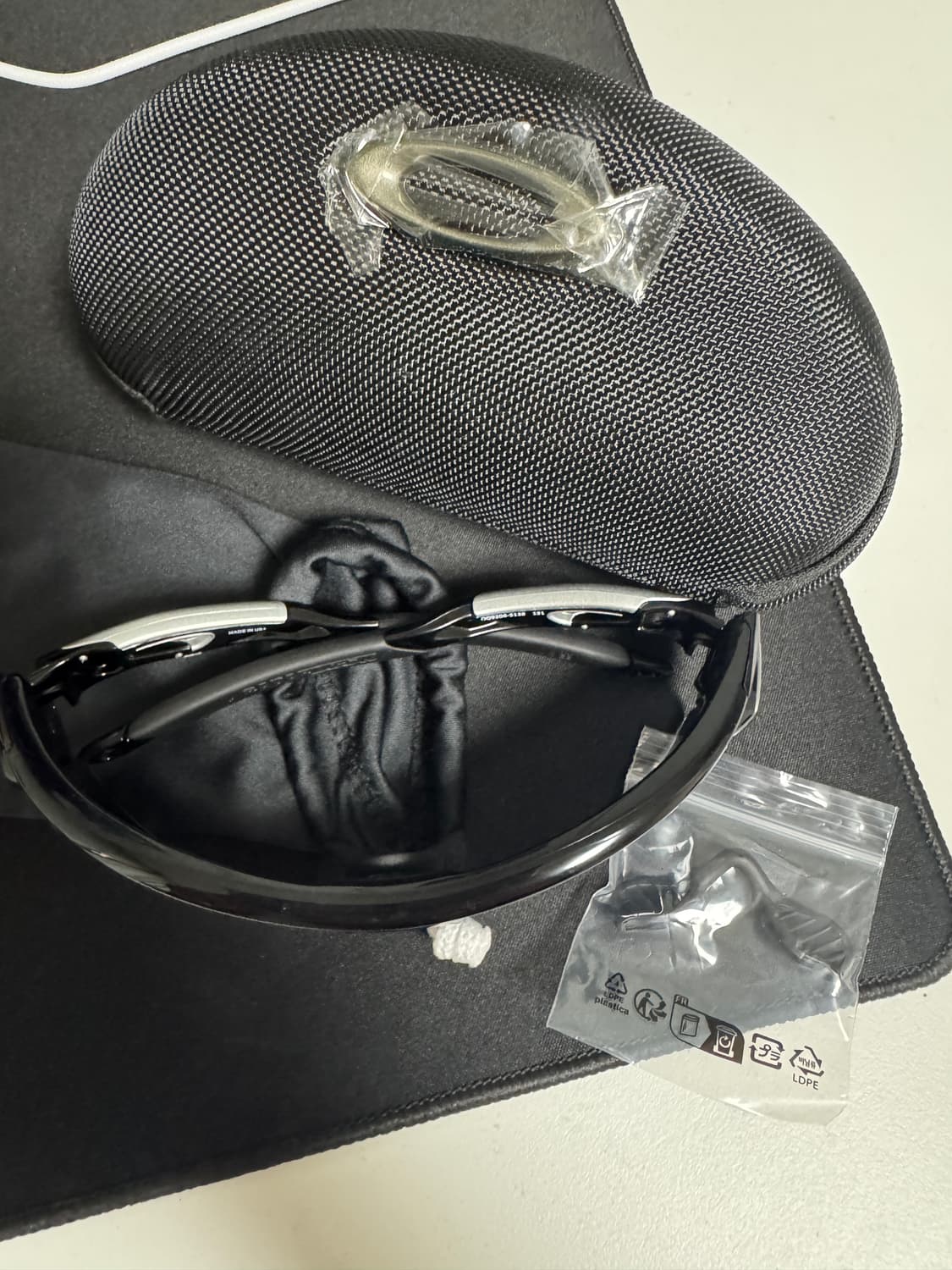 오클리 레이다락 아시안핏 블랙 미사용 상품이미지4