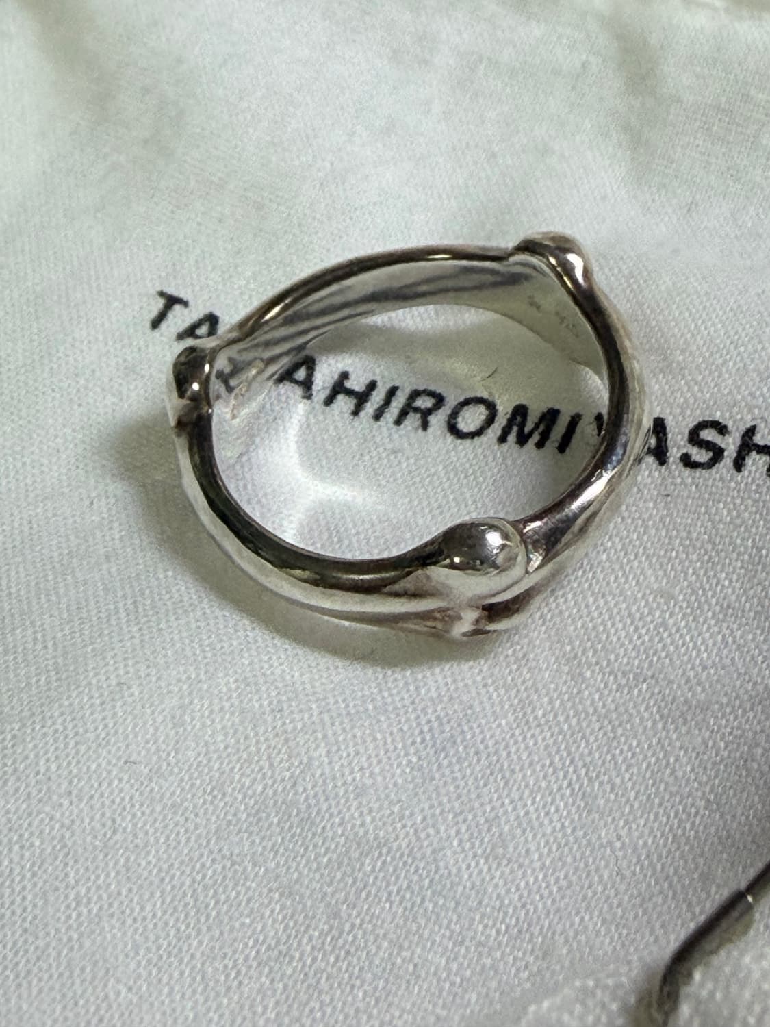 타카히로 미야시타 솔로이스트 본 쉐잎 링 상품이미지4