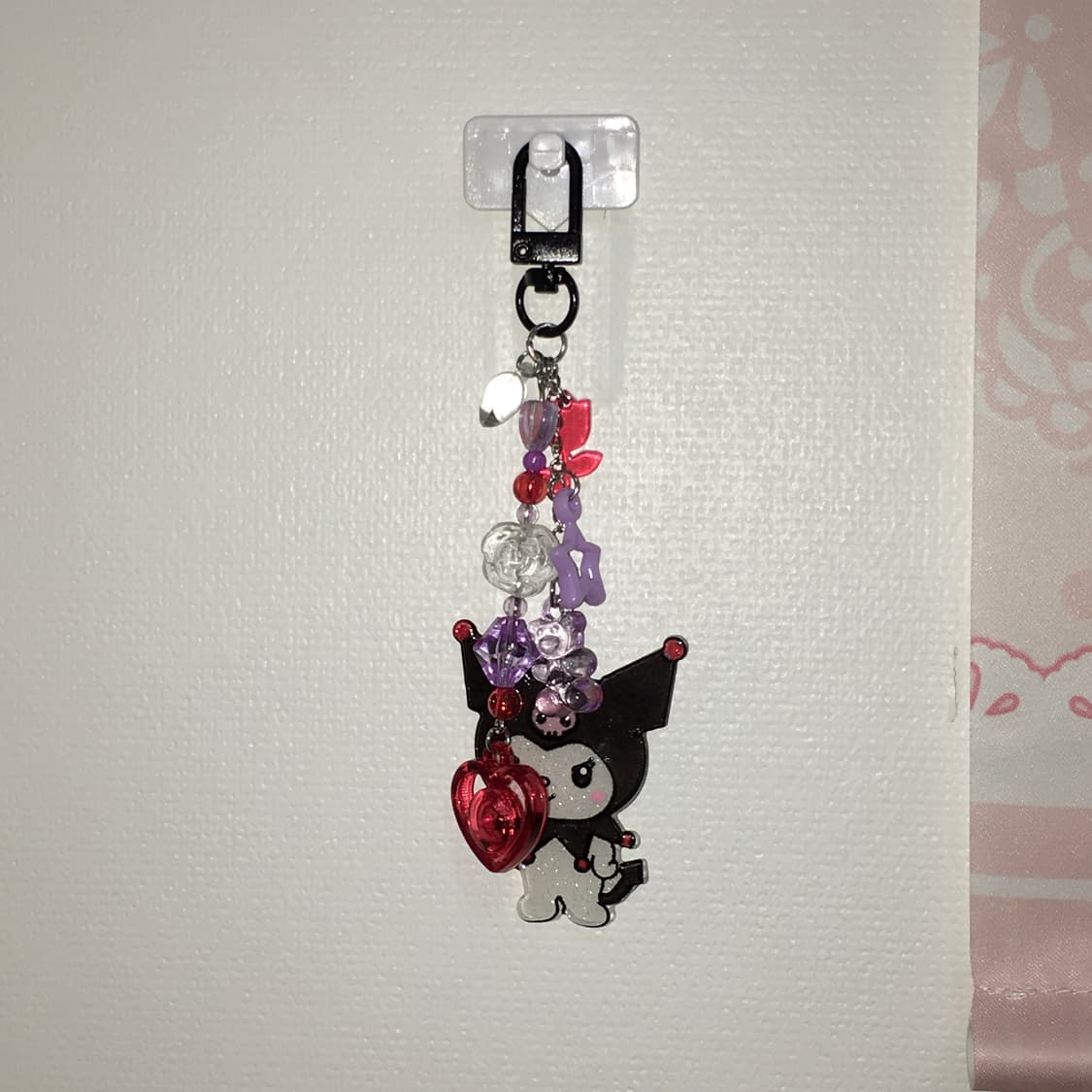 [@이벤트@] 산리오 핸드메이드 비즈 키링 쿠로미 키치 펑크 y2k 상품이미지1