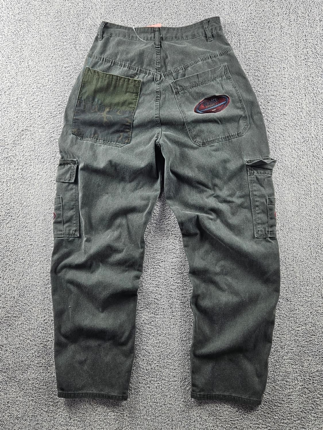 빈티지 패치워크 리빌딩 리워크 데님 팬츠 (25X30추정)/ 11042 상품이미지4