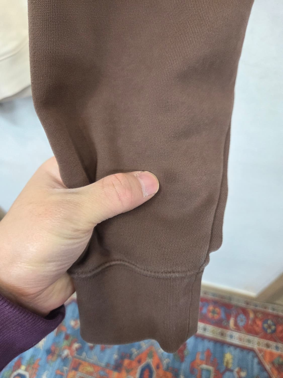 마리떼프랑소와저버 컬러블록 래글런 맨투맨 M 상품이미지6