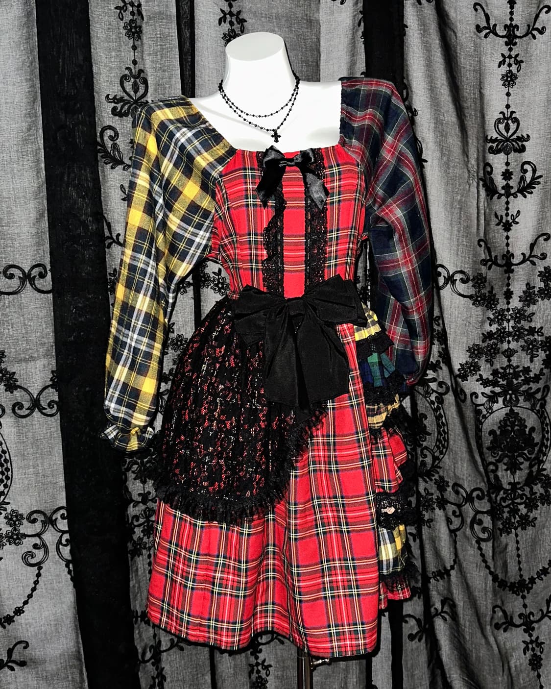 Check Lace OPS 상품이미지1