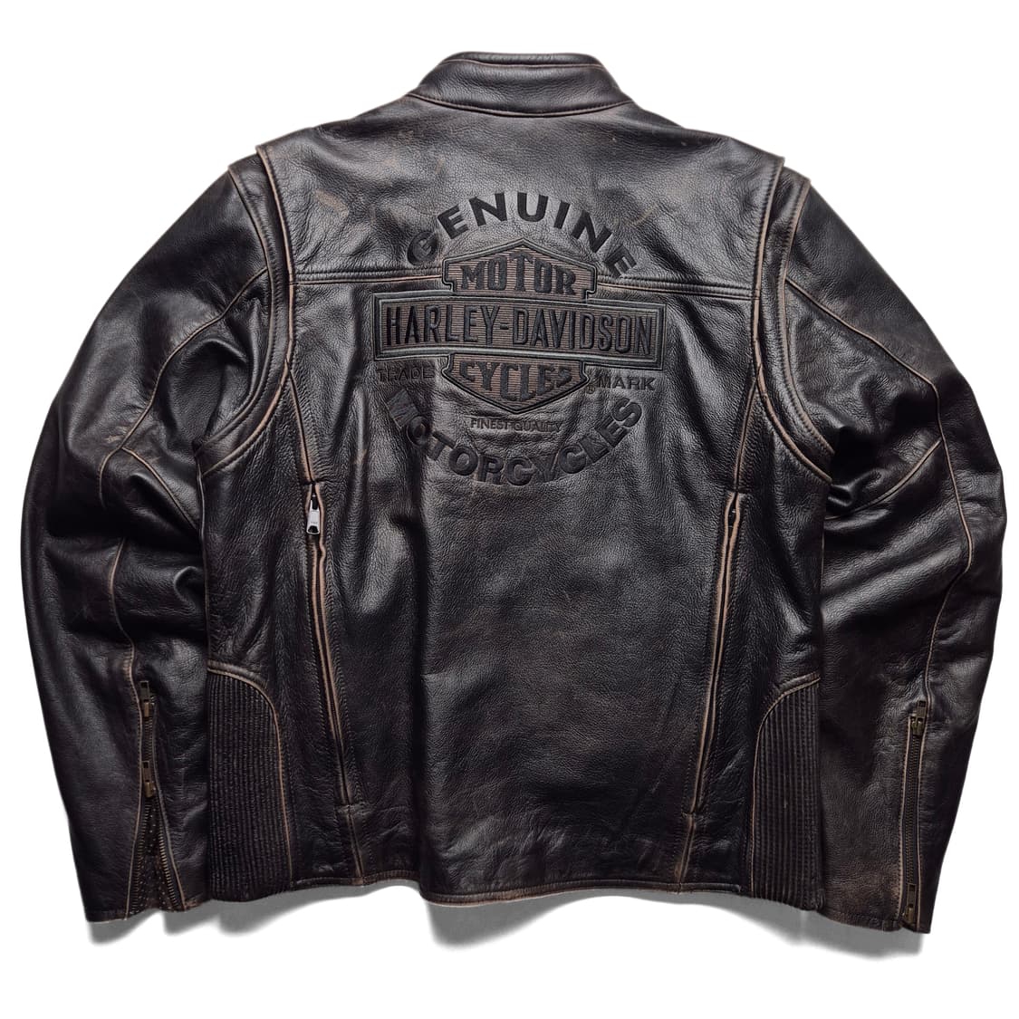 [L] 할리데이비슨 소가죽 바이커 자켓 상품이미지6