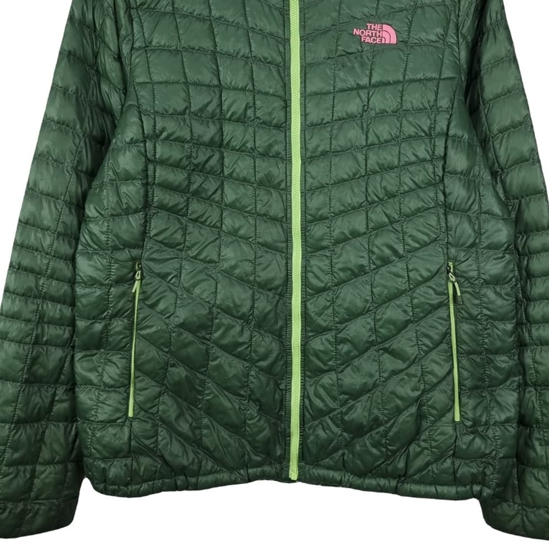 [노스페이스] 로고 자수 경량 패딩 카키 M19786 상품이미지5