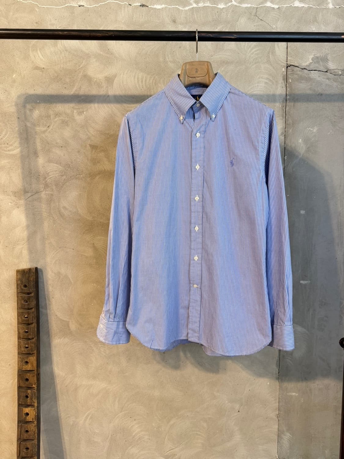 폴로 랄프로렌 버튼다운 셔츠 슬림100 상품이미지5