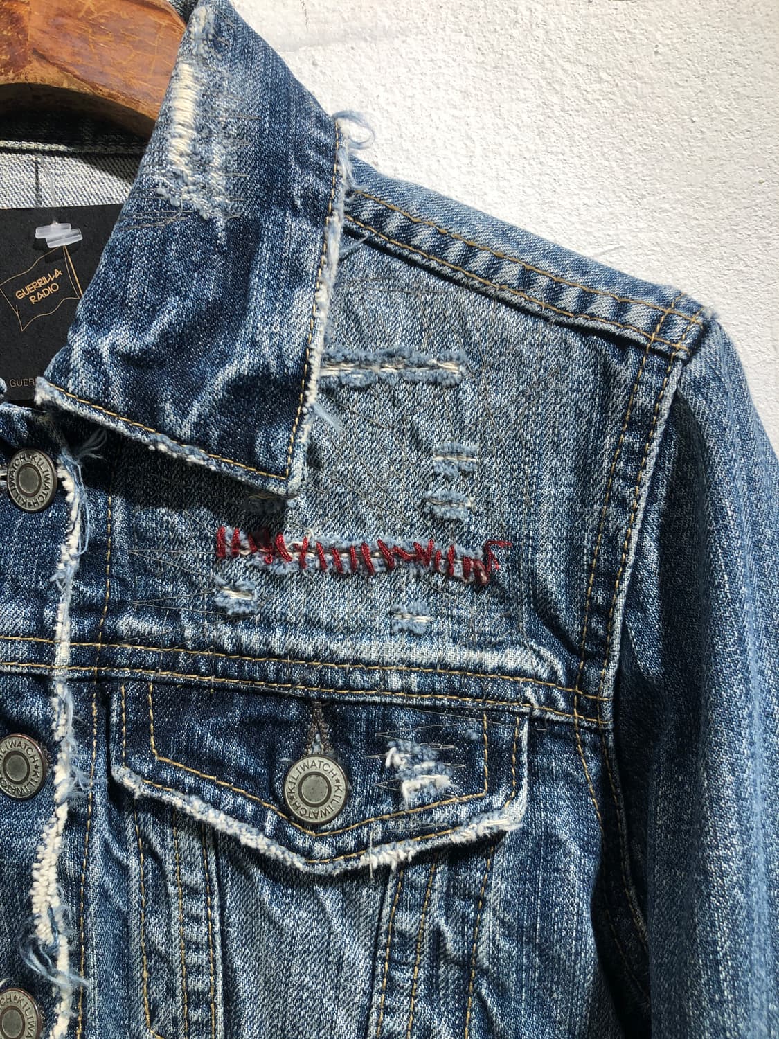 [2841] Kiliwatch blue denim crop jacket 상품이미지3