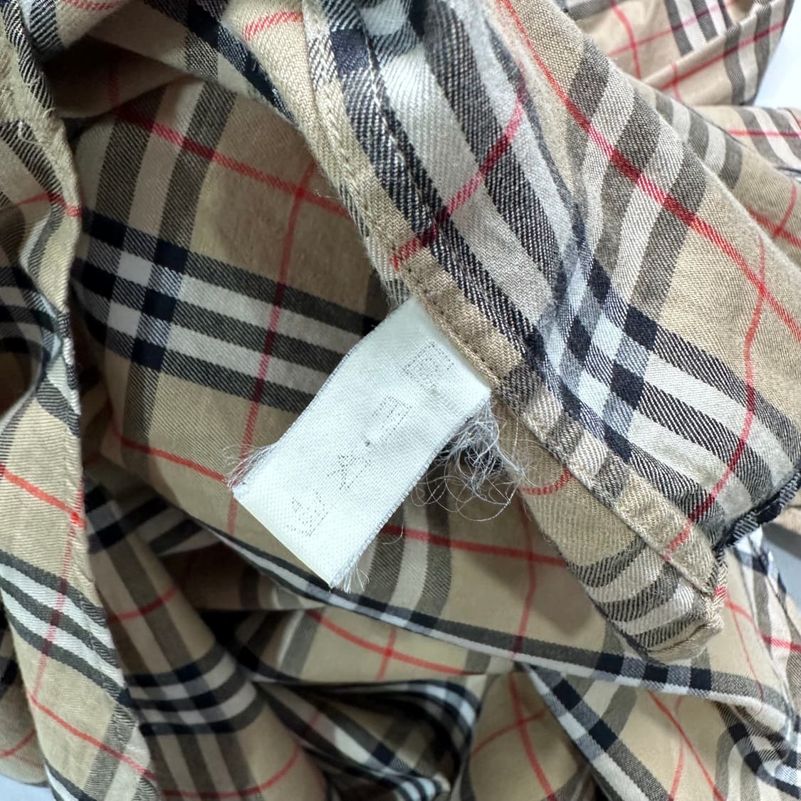 버버리 노바체크 셔츠 상품이미지6