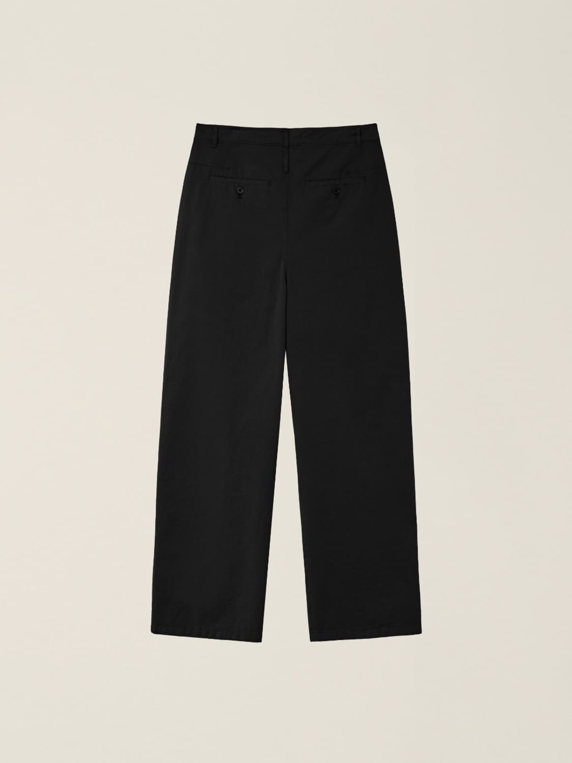 누마레ee Double waist Cotton Trouser(Black) 상품이미지2