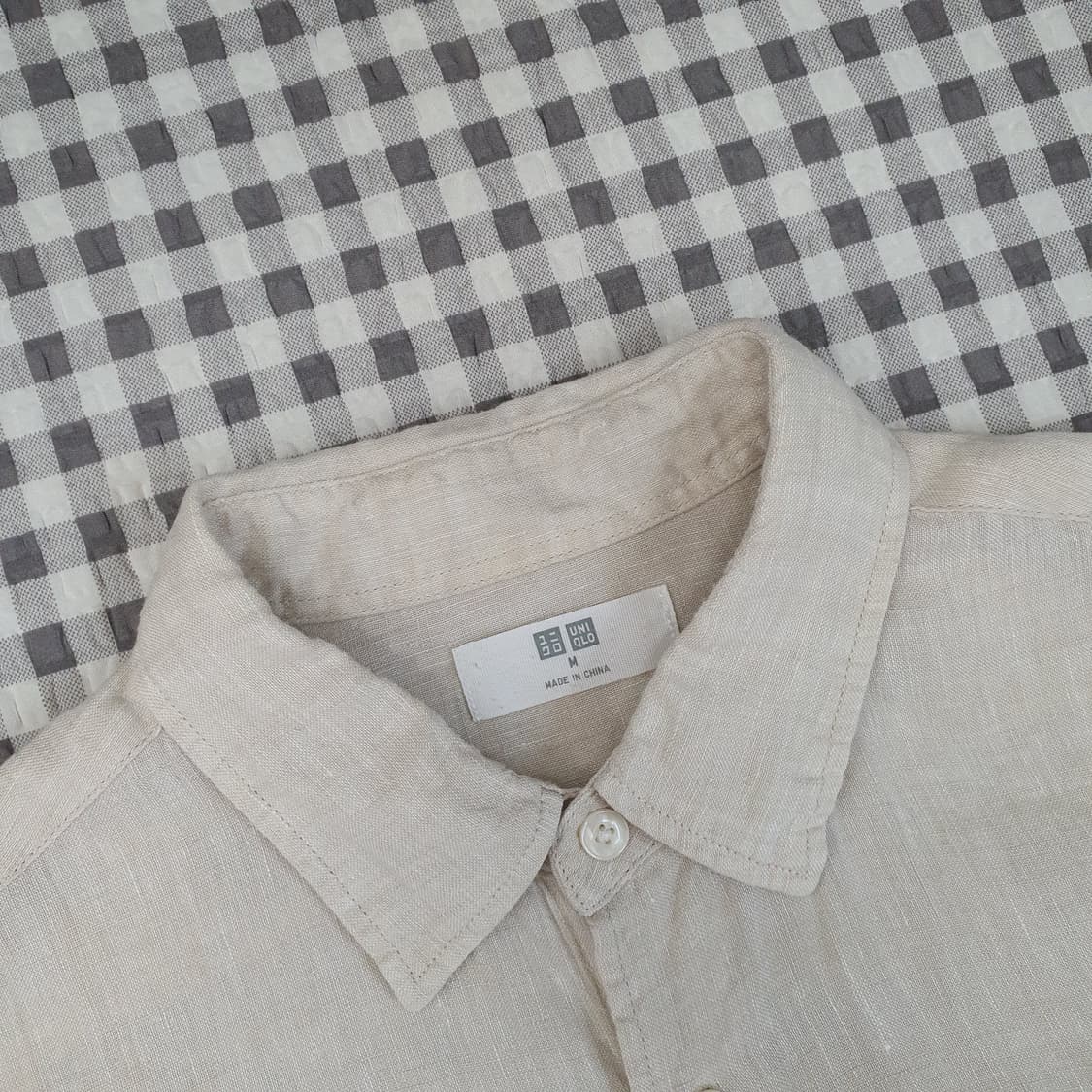 유니클로 마100 긴소매 셔츠 남자95 상품이미지2