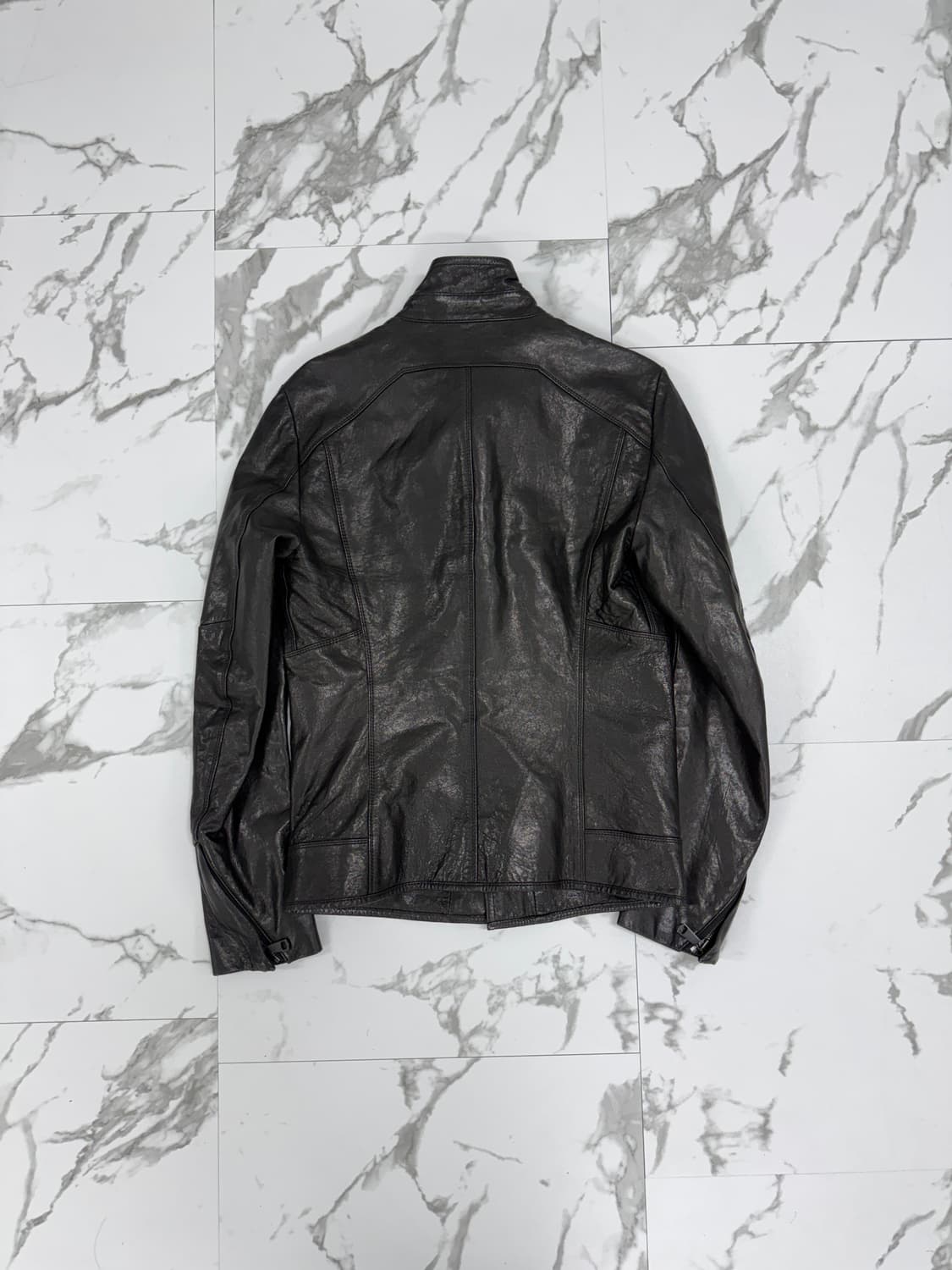 시스템옴므 릭 몰리노 스타일 가죽 자켓 상품이미지2