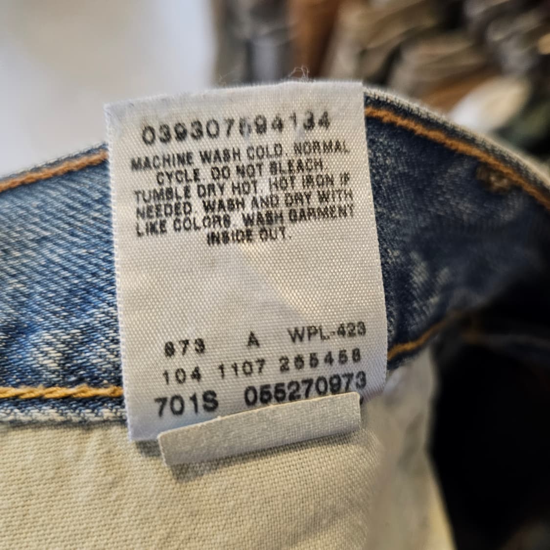 리바이스 527 붓츠컷 데님팬츠 청바지 상품이미지5