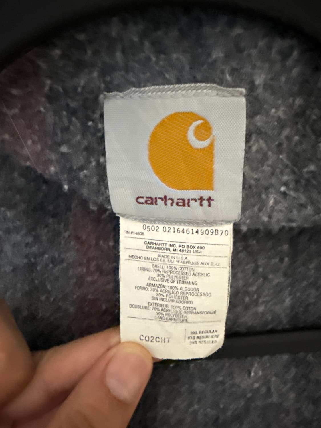 칼하트 미시간 초어 자켓 OG CO2CHT 상품이미지4