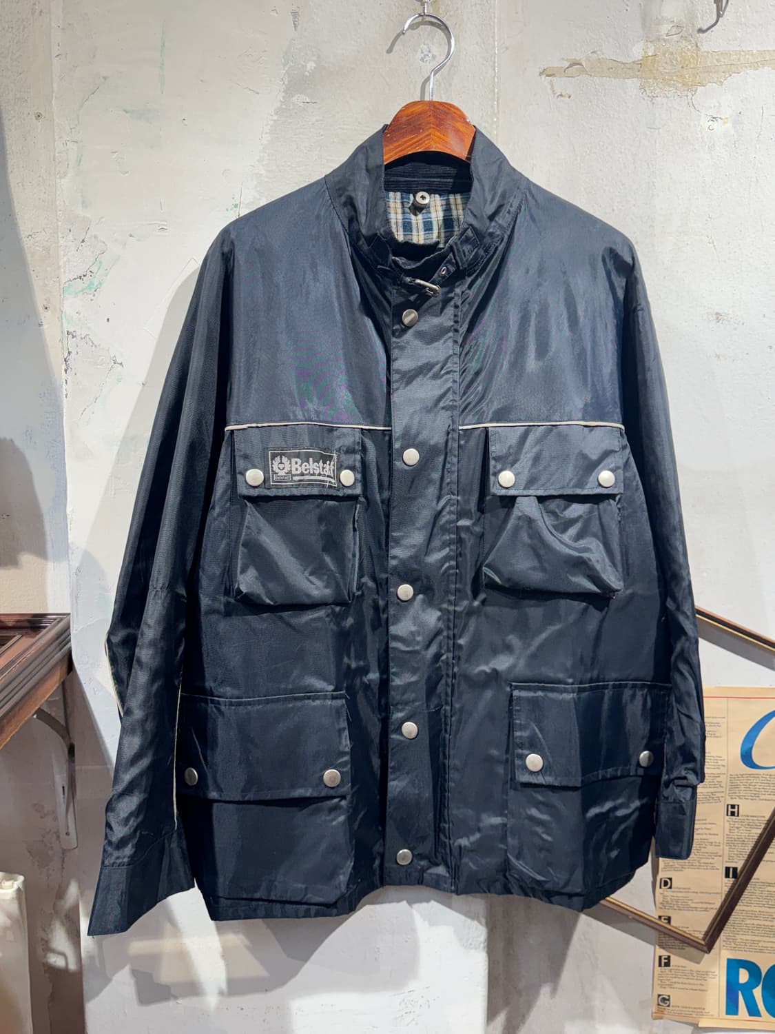 Belstaff dark navy field jacket 상품이미지1