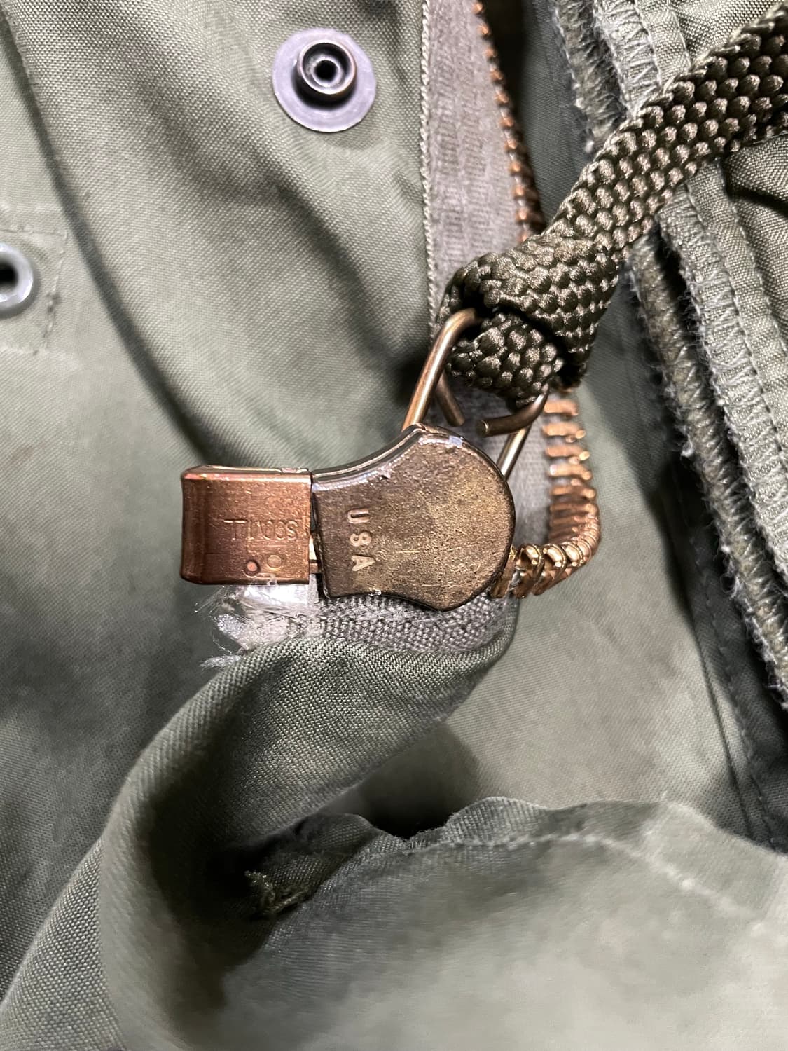 80‘s 미군 M65 피쉬테일 파카  상품이미지6