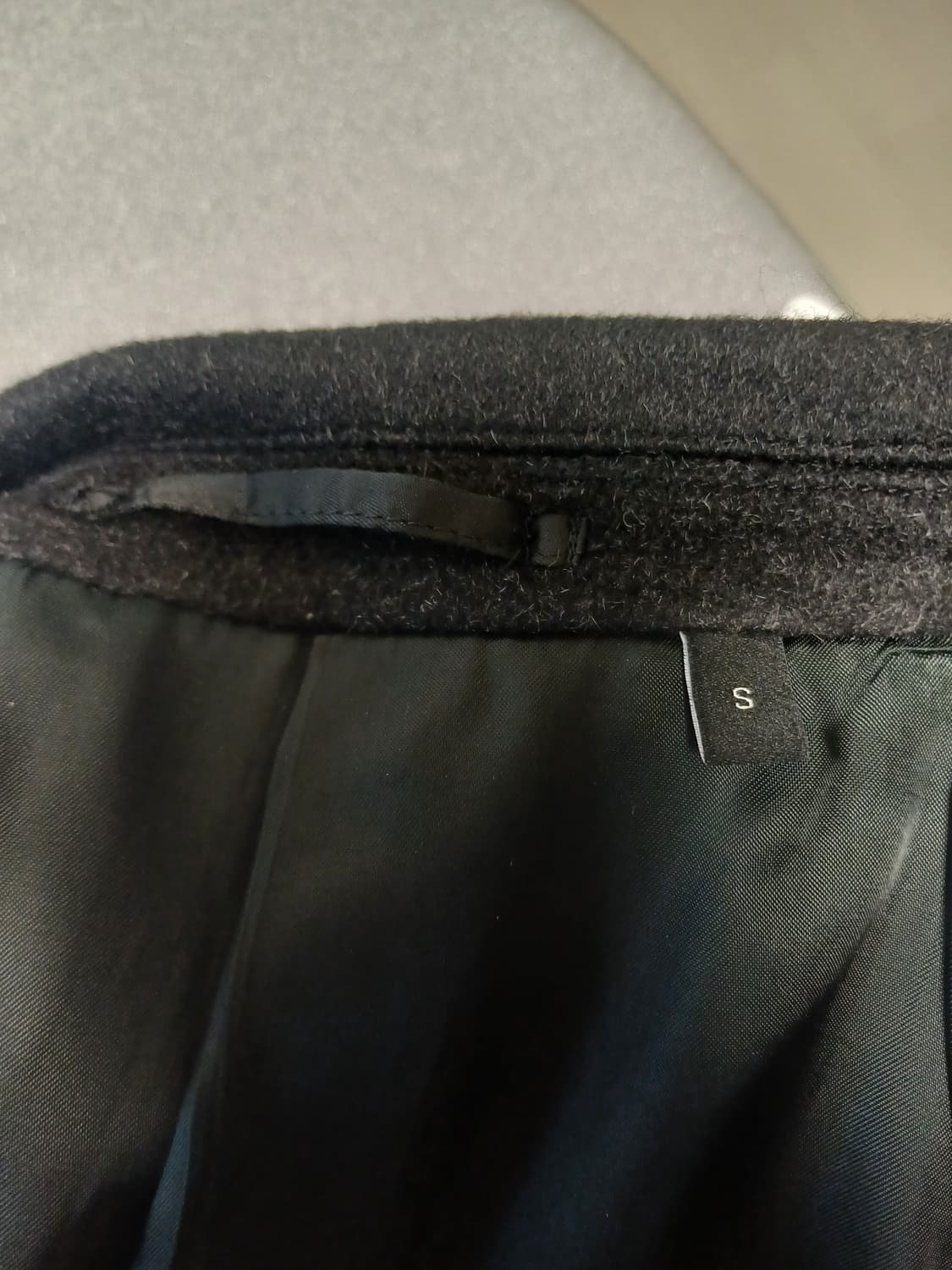 THEORY 남성 캐시울 롱코트 (95) 상품이미지6