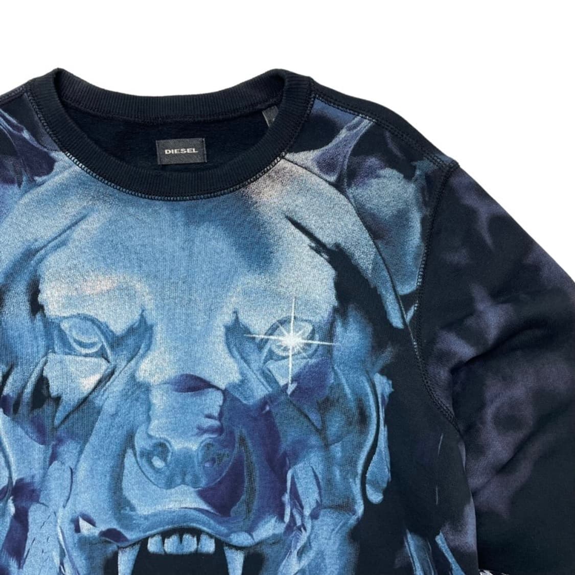 DIESEL 디젤 타이거 프린팅 스웻셔츠 상품이미지2