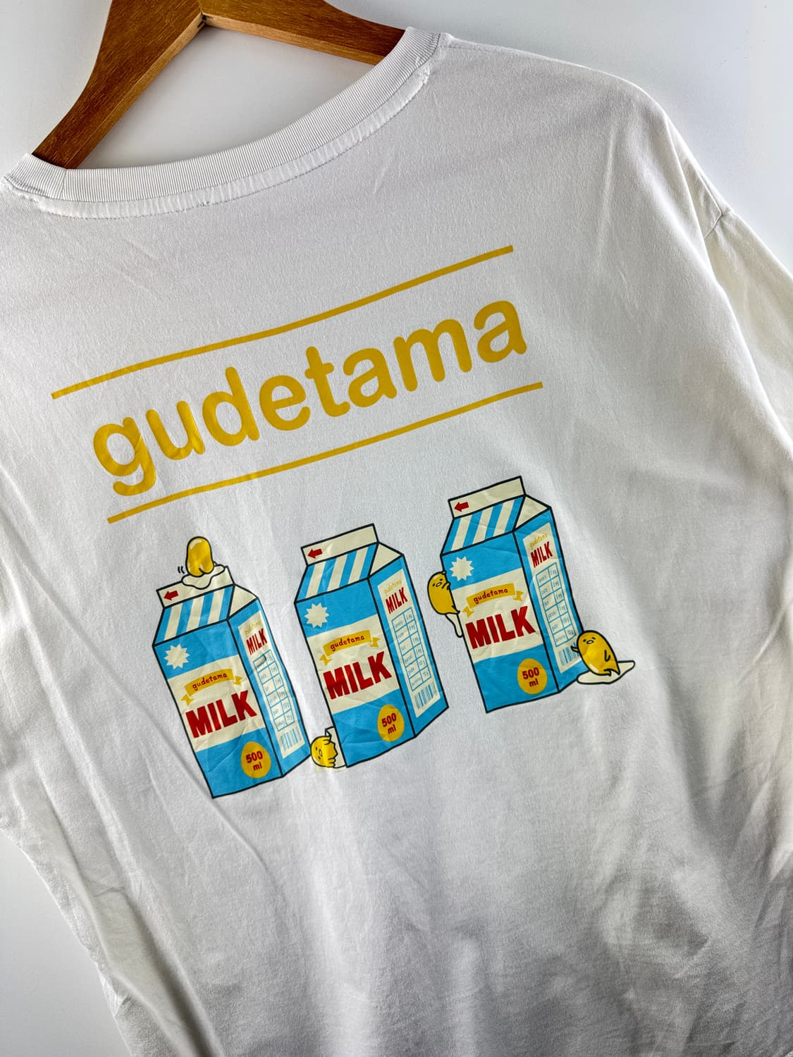 구데타마 우유팩 프린팅 반팔티2122 상품이미지5