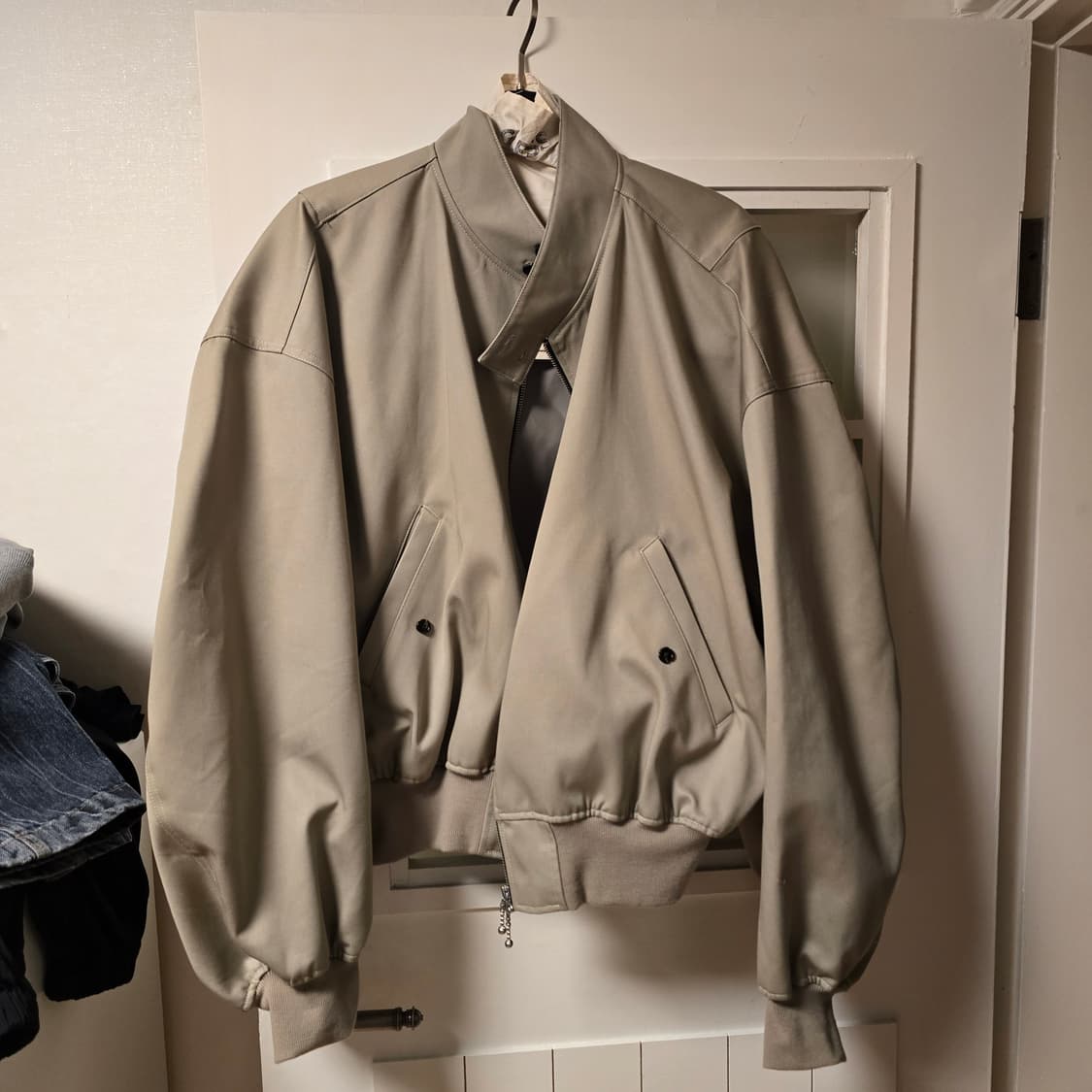 글레스 gless 헤링턴 자켓 베이지 상품이미지1