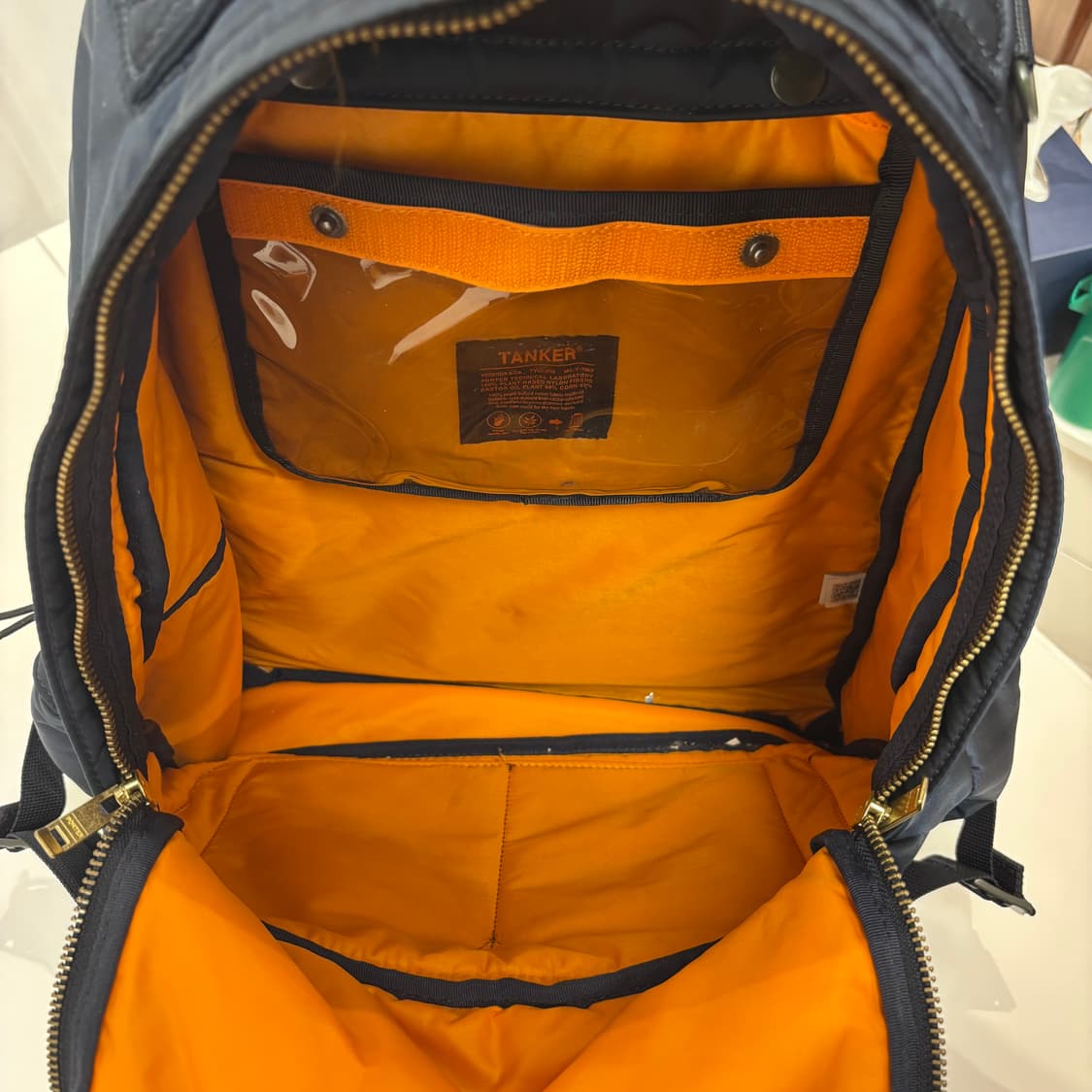 요시다 포터 TANKER DAYPACK 데이팩  아이언블루 L사이즈 상품이미지3