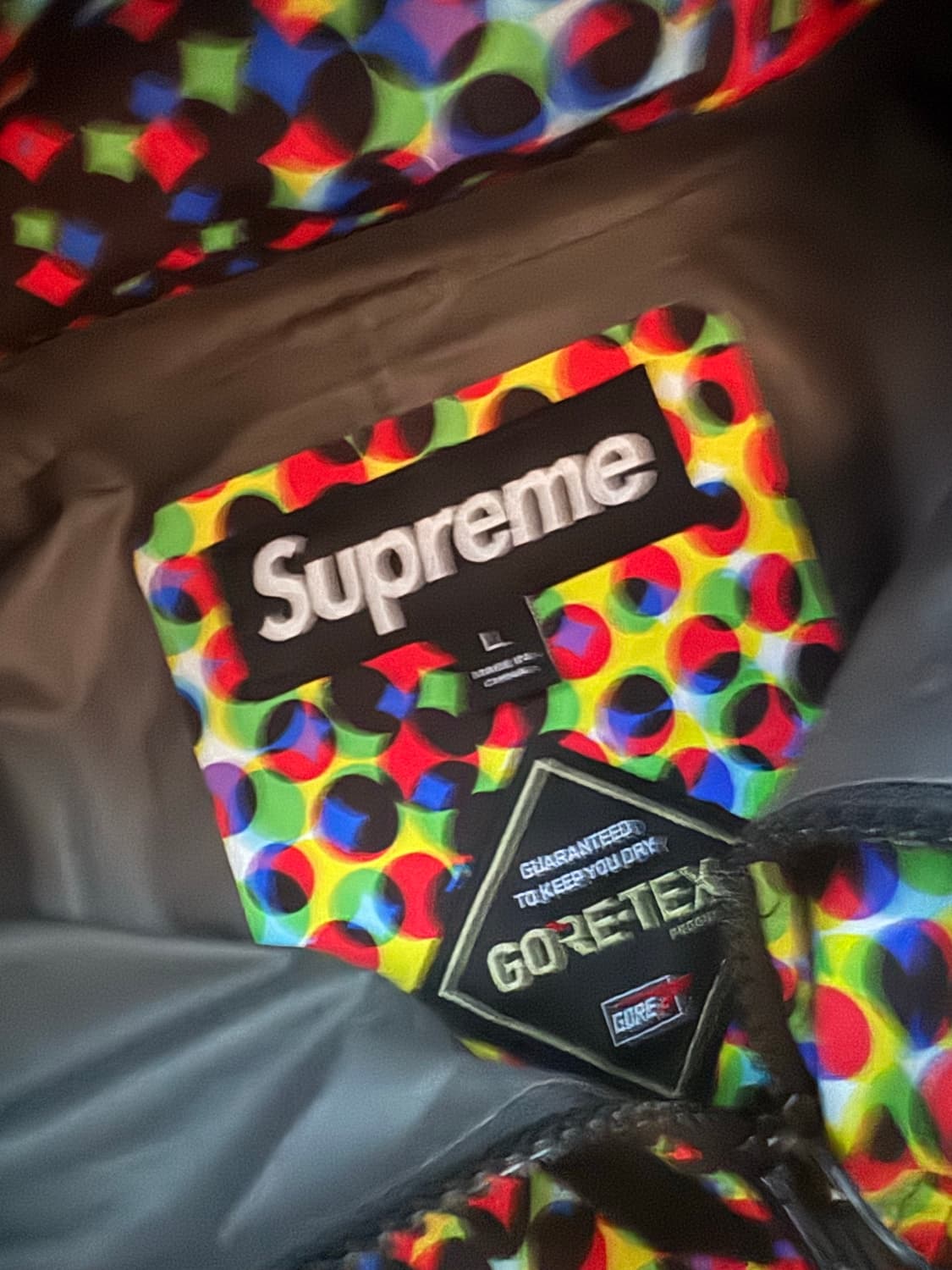 슈프림 팩라이트 쉘자켓 멀티 L 상품이미지3