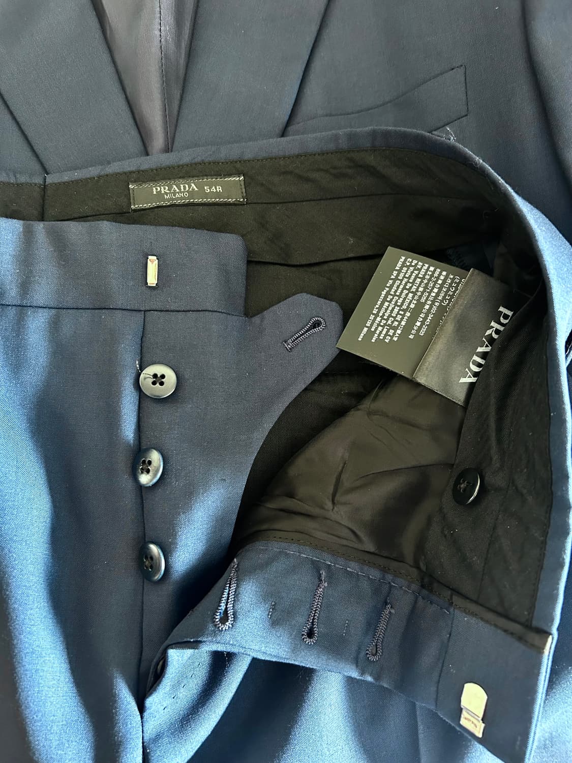 프라다 블루 수트 상품이미지10