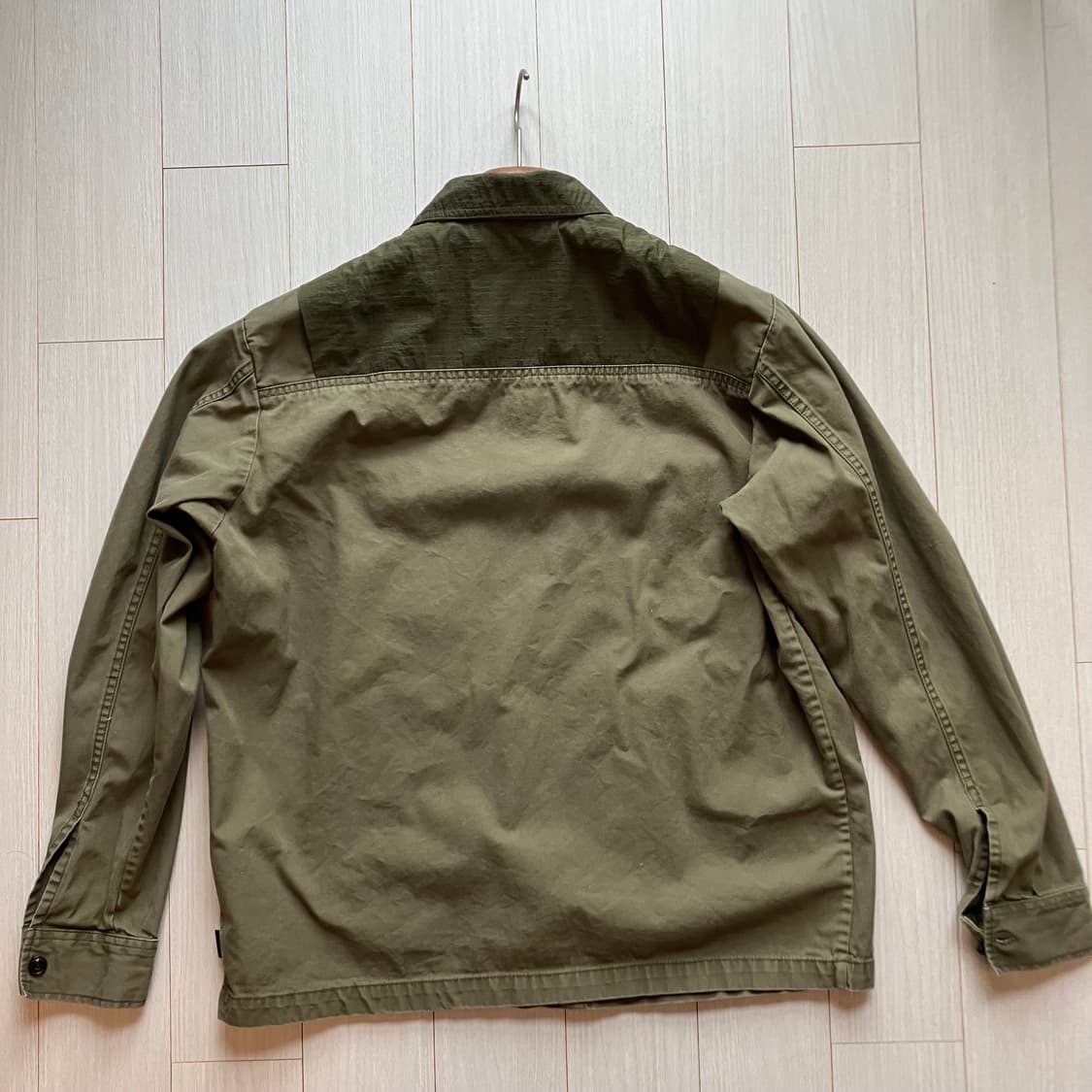 디젤 워크셔츠 카키 상품이미지2