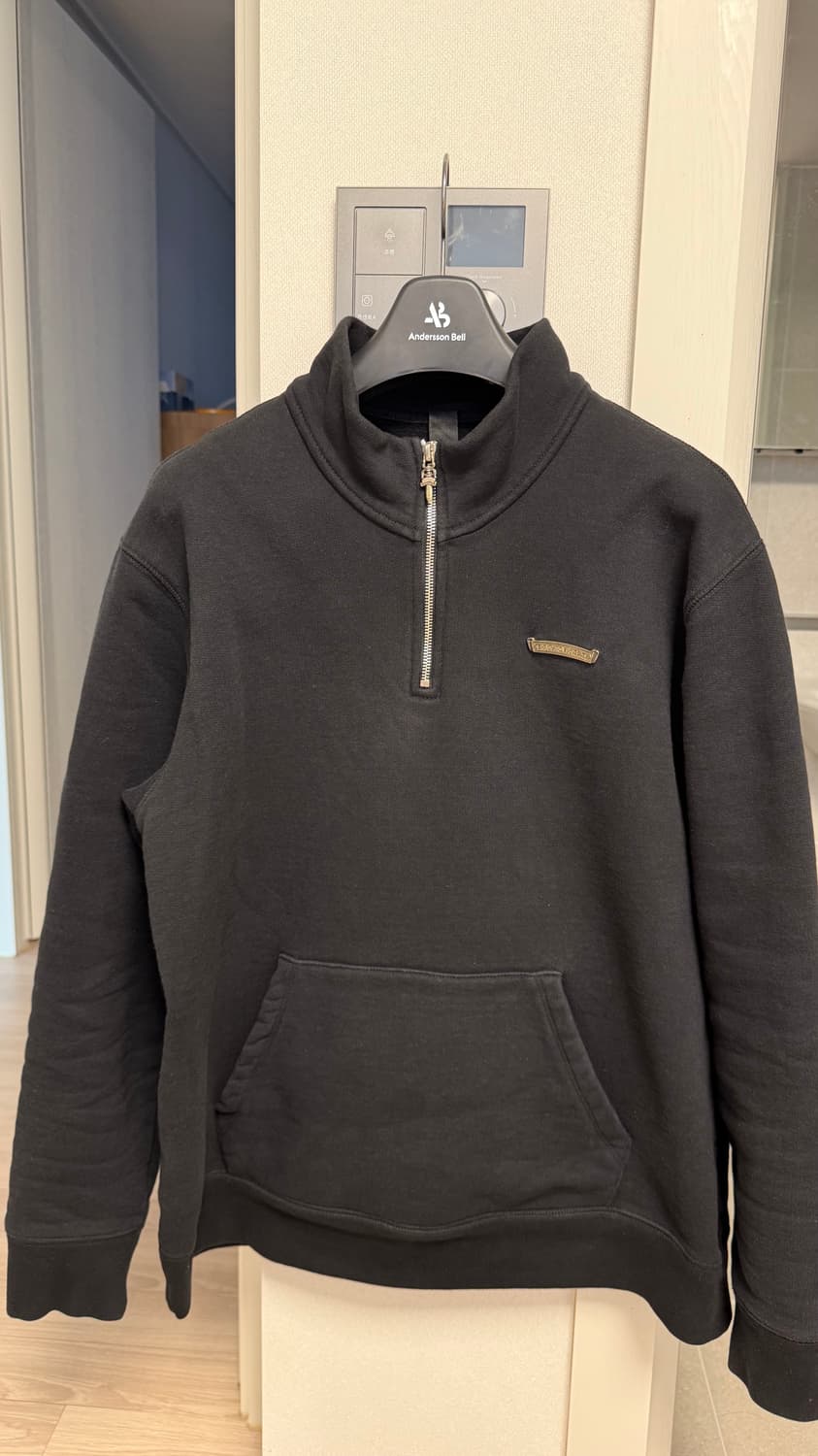 [L] 크롬하츠 세메터리 하프집업 초판 블랙 상품이미지9