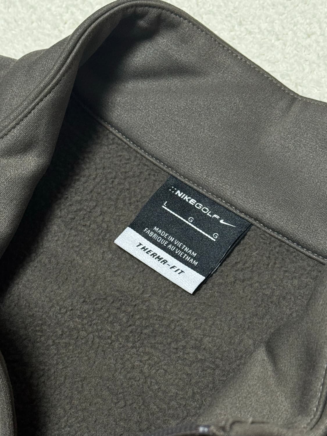 나이키 모카 기모 골프라인 투웨이 져지 상품이미지4