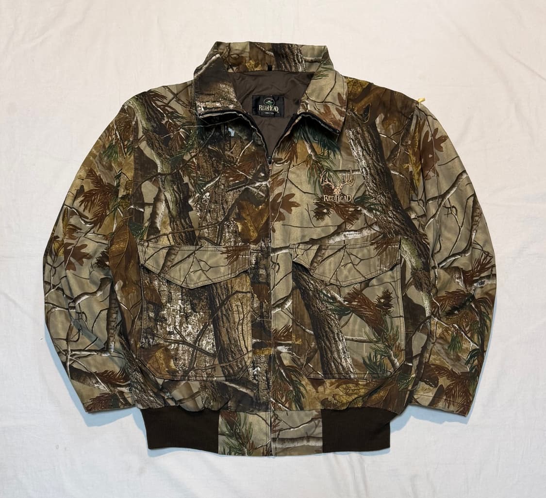 90s 레드헤드 리얼트리 A-2 워크자켓 카모 상품이미지1