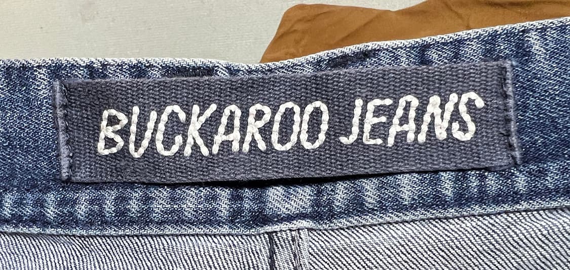 BUCKAROO 버커루 남자 빈티지 패치워크 데님쇼츠 청반바지 L 33 상품이미지3