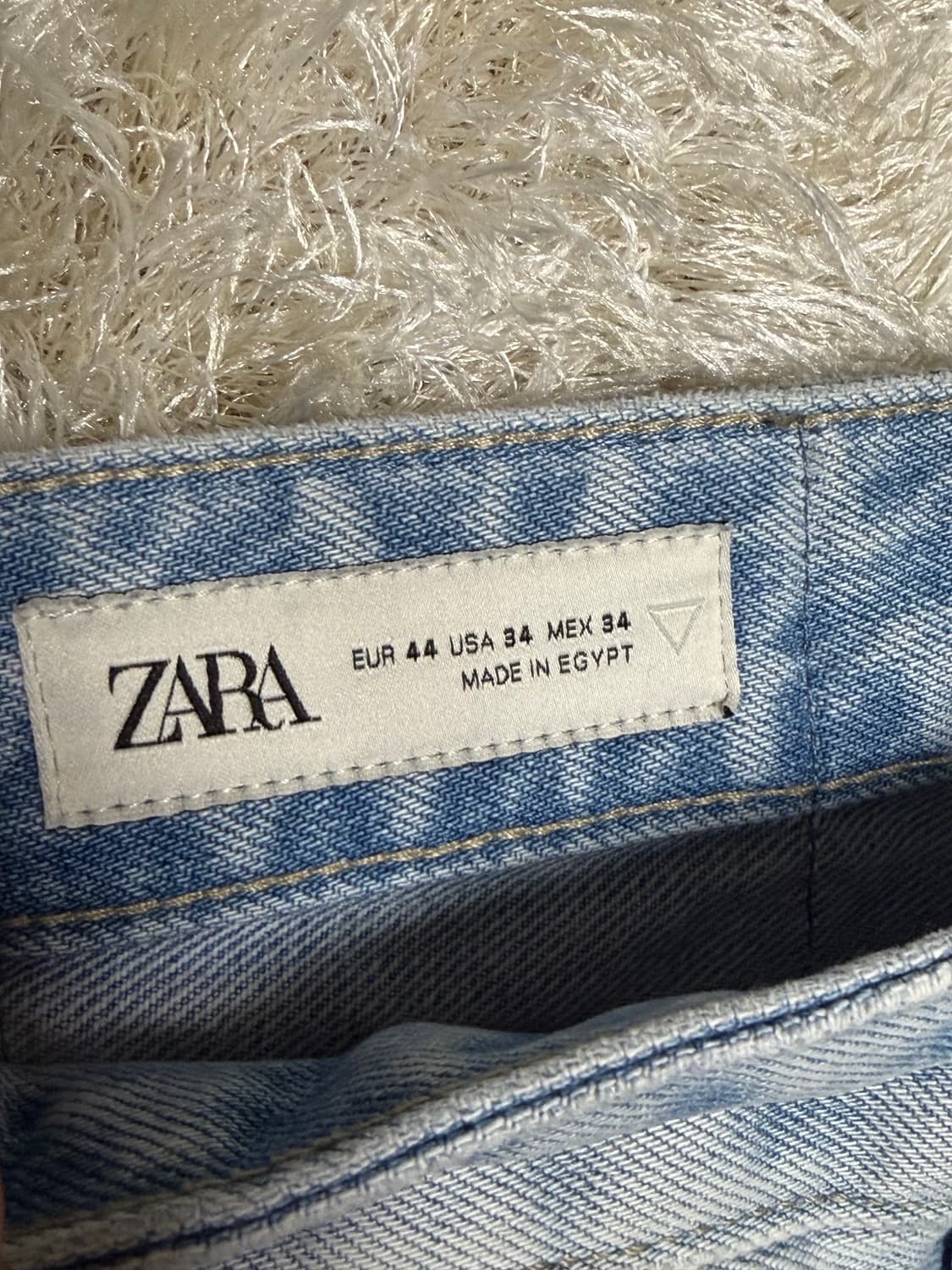 Zara 그라데이션 배기핏 진 상품이미지3
