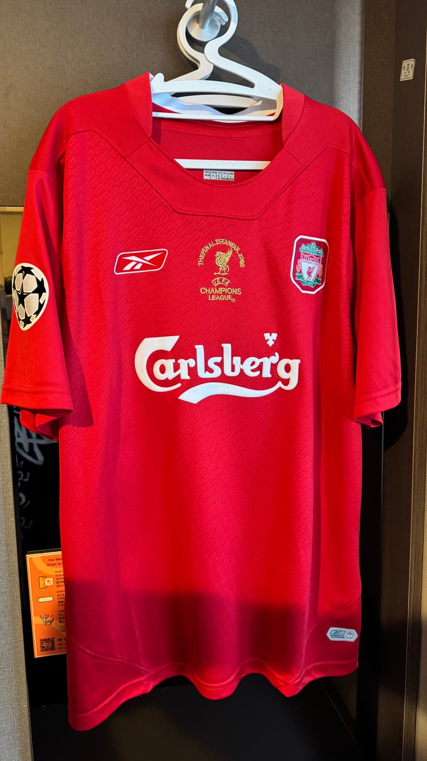 리버풀 05 이스탄불 챔스 우승 제라드 8번 유니폼 상품이미지1