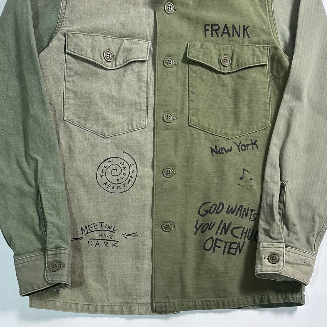 솔트 워터 카우보이 밀리터리 자켓   상품이미지3