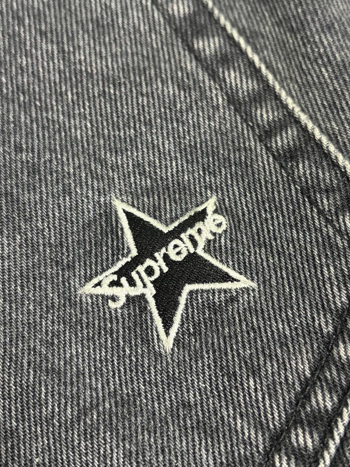 [34] 슈프림 24SS 레귤러진 블랙 상품이미지4