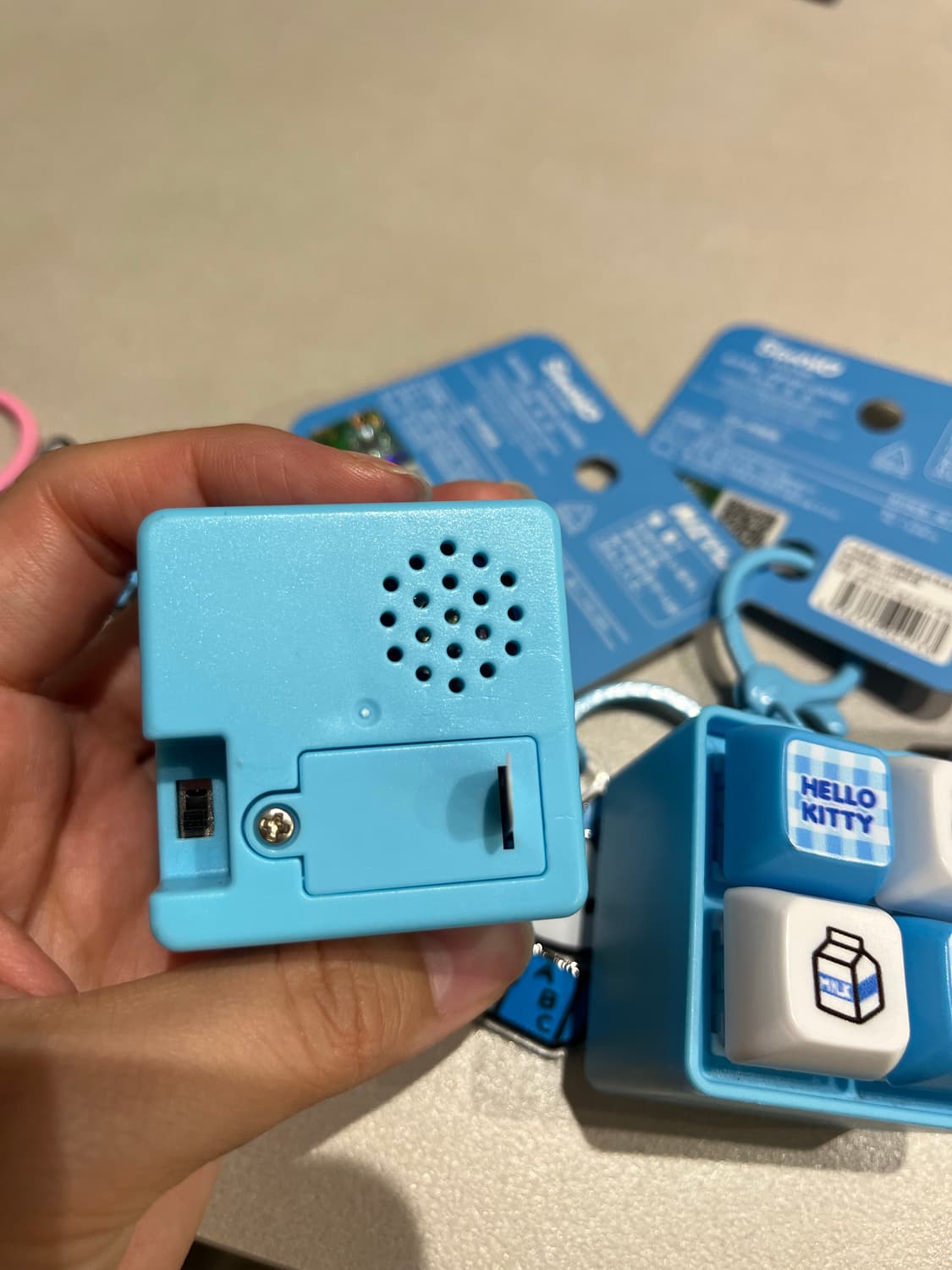 키티 LED 키캡 키링 상품이미지4