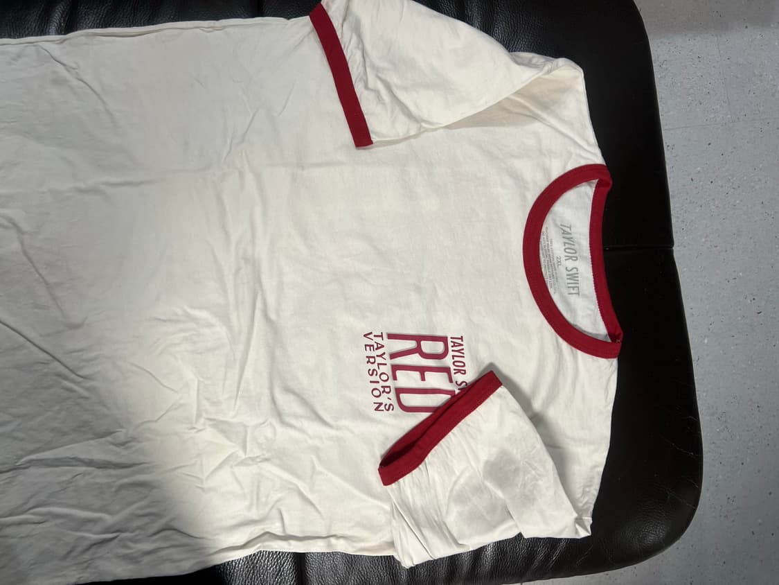 Usa 테일러 스위프트 Red 링거 티셔츠 2XL 상품이미지3